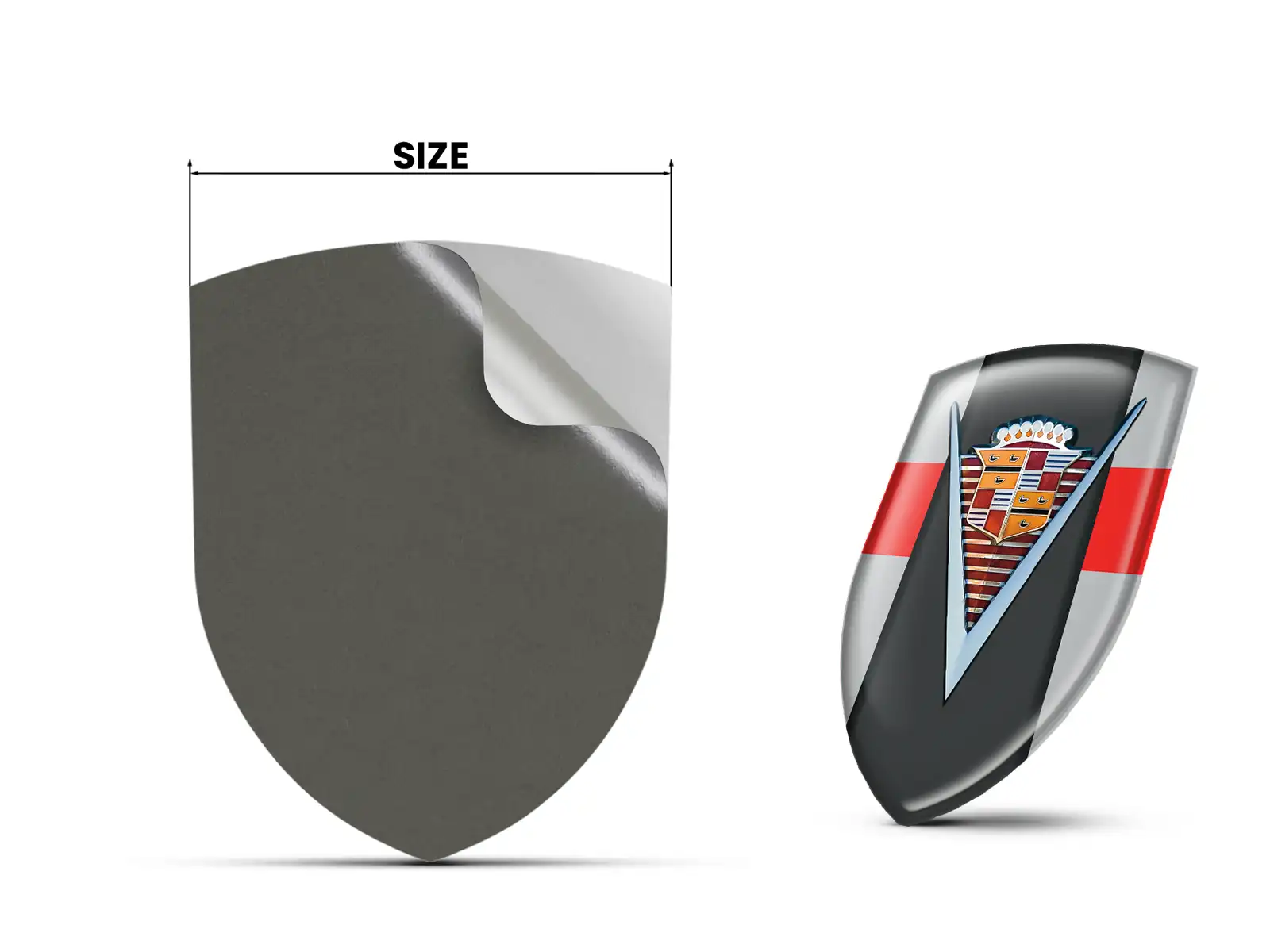 Cadillac Pegatina Adhesiva Pro Máximo Diseño Estilo Resistente ST